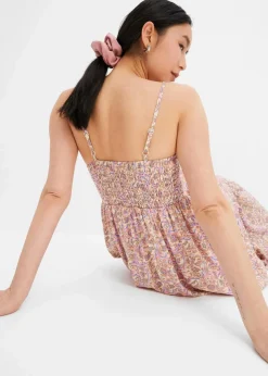 Maxikleid aus fließender Viskose