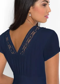 Maxikleid aus fließender Viskose