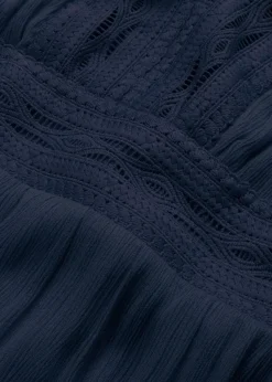 Maxikleid aus fließender Viskose