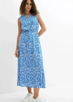 Maxikleid aus fließender Viskose