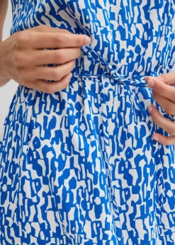 Maxikleid aus fließender Viskose