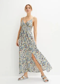 Maxikleid aus fließender Viskose