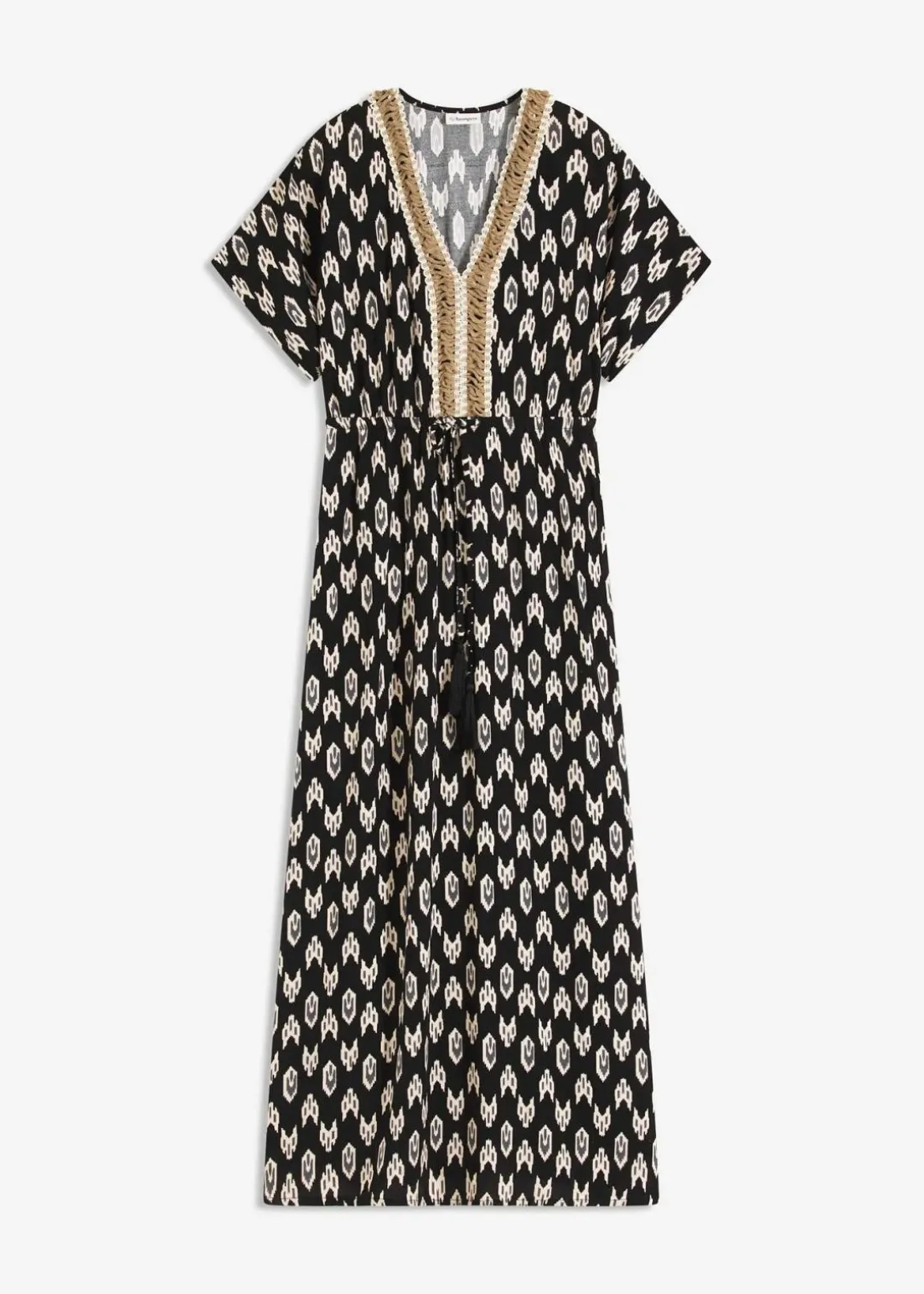 Maxikleid aus fließender Viskose