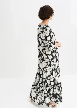 Maxikleid aus fließender Viskose