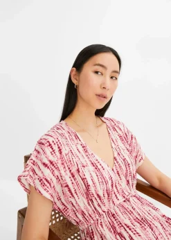 Maxikleid aus fließender Viskose