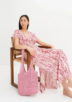 Maxikleid aus fließender Viskose