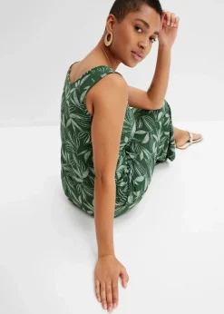 Maxikleid aus fließender Viskose