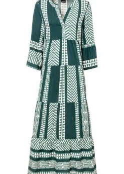 Maxikleid aus fließender Viskose