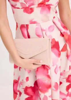 Maxikleid aus glänzendem Satin