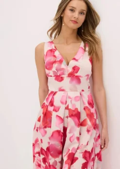 Maxikleid aus glänzendem Satin