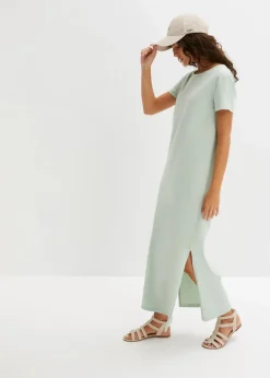 Maxikleid aus reiner Baumwolle