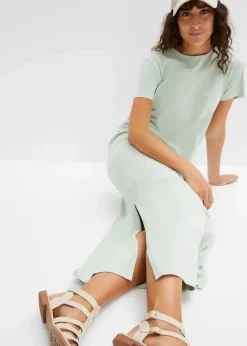 Maxikleid aus reiner Baumwolle