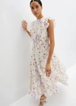 Maxikleid aus reiner Baumwolle