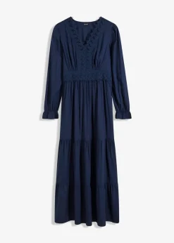 Maxikleid aus reiner Viskose