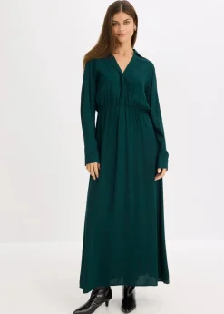 Maxikleid aus reiner Viskose