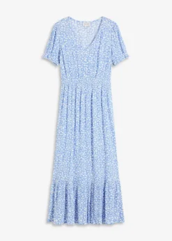 Maxikleid aus reiner Viskose