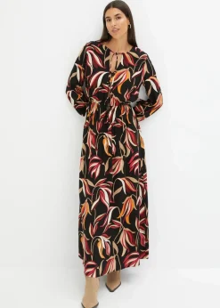 Maxikleid aus reiner Viskose