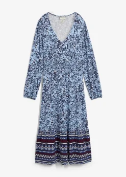 Maxikleid aus softem Viskose-Elasthan-Mix