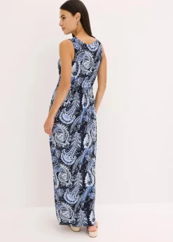 Maxikleid aus softem Viskose-Mix