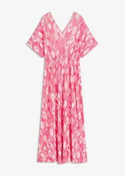 Maxikleid aus softem Viskose-Mix