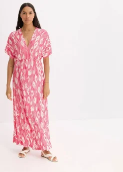 Maxikleid aus softem Viskose-Mix