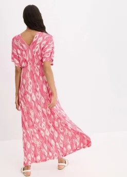 Maxikleid aus softem Viskose-Mix