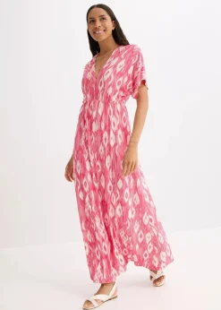 Maxikleid aus softem Viskose-Mix