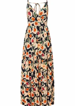 Maxikleid aus softem Viskose-Mix