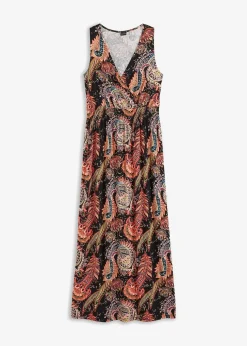 Maxikleid aus softem Viskose-Mix