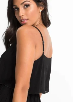 Maxikleid aus strukturierter Viskose