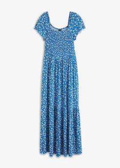 Maxikleid aus Viskose-Mix