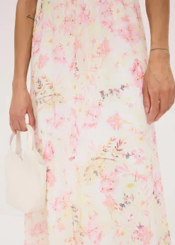 Maxikleid aus zartem Mesh