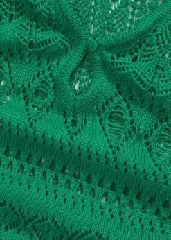 Maxikleid in Häkeloptik