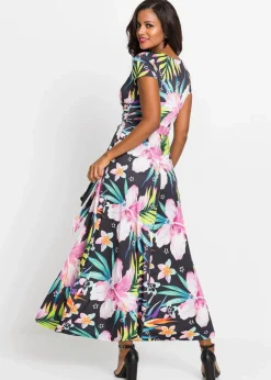 Maxikleid in Wickeloptik