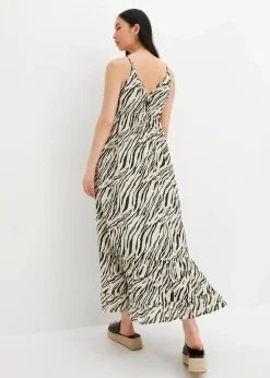 Maxikleid mit Leo-Druck