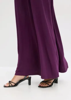 Maxikleid mit Paillettenstickerei