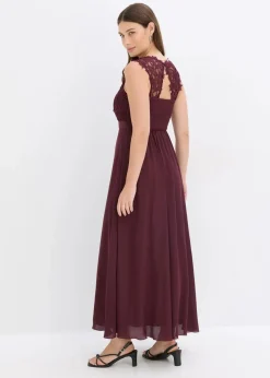 Maxikleid mit Spitze
