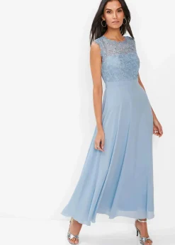 Maxikleid mit Spitze