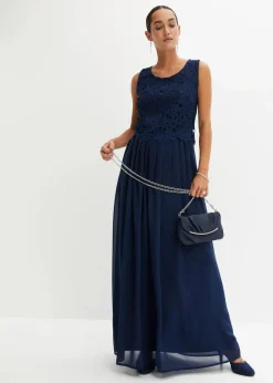 Maxikleid mit Spitze