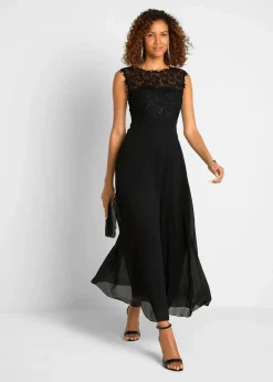 Maxikleid mit Spitze