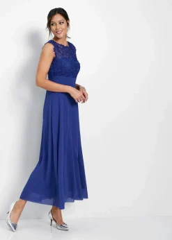 Maxikleid mit Spitze