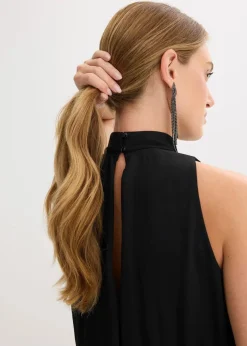 Maxikleid mit Spitzen-Rock