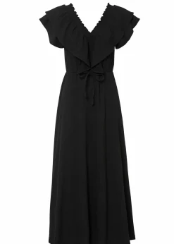 Maxikleid mit Volant