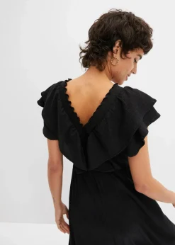 Maxikleid mit Volant