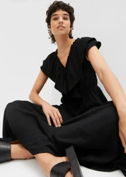 Maxikleid mit Volant