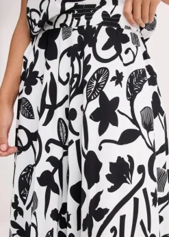 Maxirock aus fließender Viskose