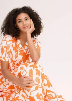 Maxirock aus fließender Viskose