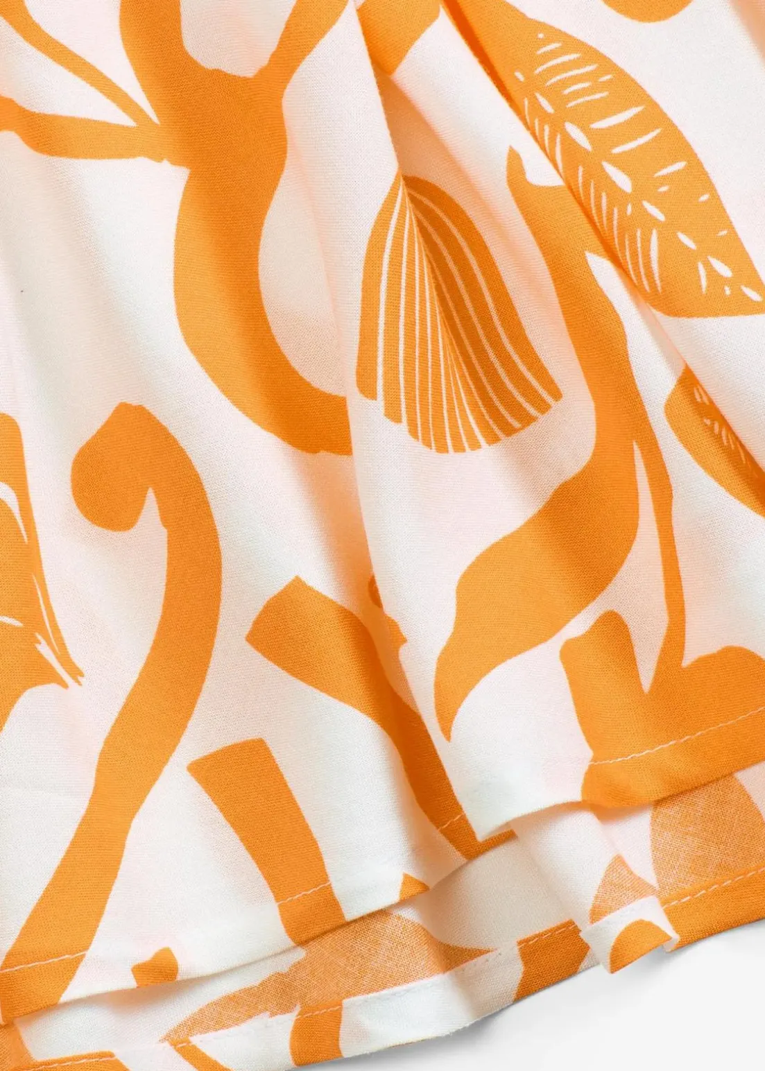 Maxirock aus fließender Viskose