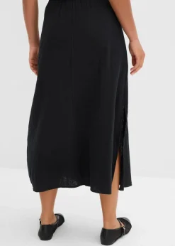 Maxirock aus weichem Musselin