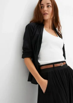 Maxirock mit Gürtel (2-tlg.Set)